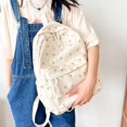 thumbnail image 3 of AMERTEER Fashion Floral Printed Backpack Student Travel Large Capacity Schoolbag (B), 3 of 6