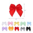 thumbnail image 2 of Unique Bargains Mini Ribbon Bow 1' 100Pcs Mini Fabric Satin Ribbon Flower Bows Craft DIY Sewing Bows Multicolor, 2 of 5