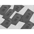 thumbnail image 1 of Ahgly Company Tapis d'Intérieur Rectangulaire Transitionnel Gris Argenté Lavable à la Machine, 2 Pieds x 3 Pieds, 1 of 7