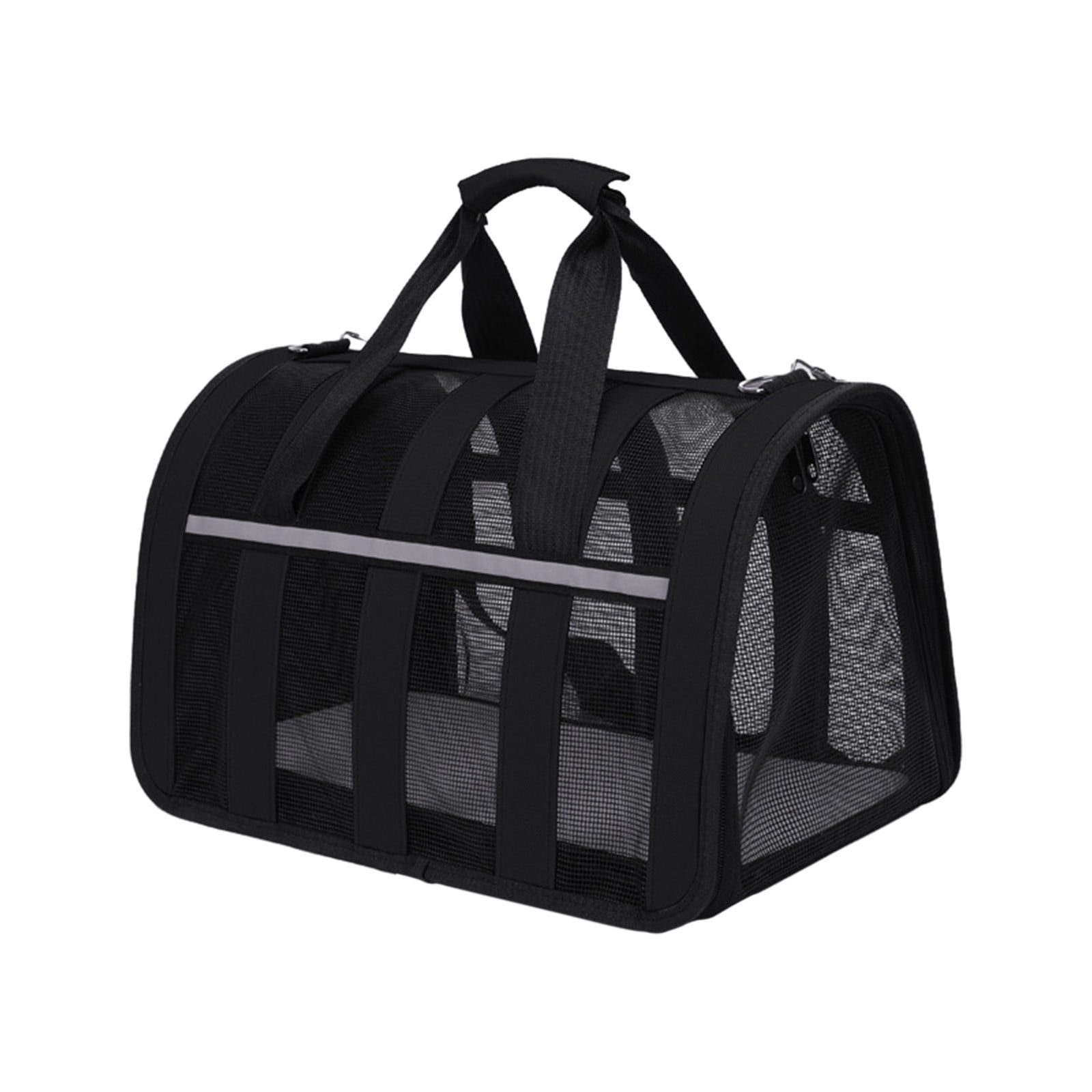 Aqestyerly Soft Sided Pet Carrier for Small to Medium Cats and Dogs,Travel Puppy Carrier Bag,Cage-Free Airline Travel Carrier HWRETIE