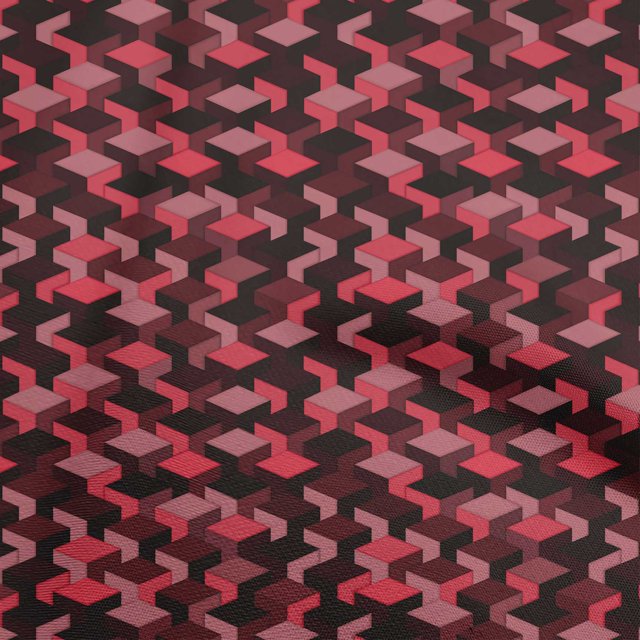 oneOone Velvet Red Fabric Abstracts Sewing Craft Projects Fabric Prints By Yard 58 Inch Wide