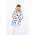 thumbnail image 2 of Women's Hawaiian Off-Shoulder Ruffle Muumuu Top in Day Dream Bloom 2XL, 2 of 5