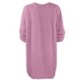 thumbnail image 4 of 2025 Robe Chandail pour Femmes Femmes Robe Chandail d'Hiver Robes en Tricot pour Femmes 224 Col Roulé Chaud Manches Longues Robe d'Hiver pour Femmes avec Poche, 4 of 5