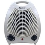 Tooltech® 750-1500-Watt Chauffe-vent compact avec thermostat réglable