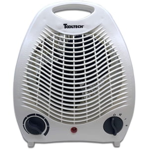 Tooltech® 750-1500-Watt Chauffe-vent compact avec thermostat réglable