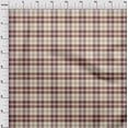 thumbnail image 4 of oneOone Rayonne Tissu Rouge à Carreaux Matière de Robe Tissu Imprimé Tissu au Mètre 56 Pouces de Large, 4 of 4