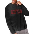 thumbnail image 1 of DC Comics Unisex Long Sleeve T-Shirt The Batman Logo (Wash Collection), 1 of 3