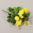 thumbnail image 2 of (1pcs/ 7 forks of lemon florets) Simulation lemon bouquet, 2 of 10