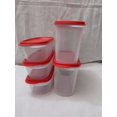 thumbnail image 2 of Tupperware Pack of 5 Dry food Storage Container set - 1.1 Litre 2 Pcs & 500 ml 3 Pcs, 2 of 6