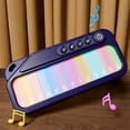 thumbnail image 2 of Purple Kids Touch Screen Electronic Piano With Color Display For Early Education Girls 3 6 Years Old, 2 of 6