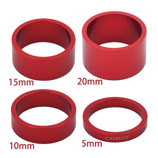MYG 1 Set Bicycle Headset Spacer Mountain Bike Headset Washer Front Stem Fork Spacer