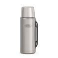 thumbnail image 1 of THERMOS ICON SERIES, Stainless Steel Beverage Bottle, Matte Stainless Steel, 40 oz, 1 of 7