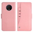 thumbnail image 4 of OnePlus 7T Case, iCoverCase Genuine Leather Wallet Case Slim Fit Folio Book Design with Stand and Card Slots Flip Case Cover for OnePlus 7T (Gray), 4 of 5