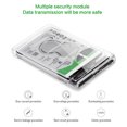 thumbnail image 1 of Mistaha USB 3.0 External Hard Drive Enclosure USB 3.0 Transparent Hard Disk Box USB 3.0, 1 of 8
