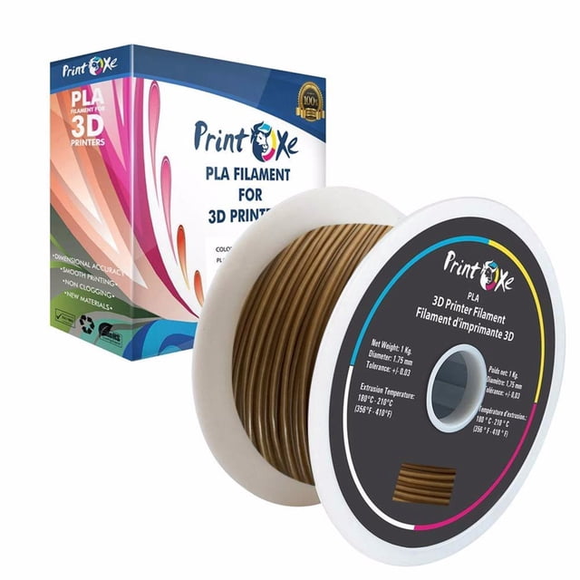 Brown Colour PLA 3D Printer Filament 1.75-1Kg Spool
