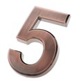thumbnail image 4 of GUOOL ABS Copper Self-Adhesive Door Number Sign Plaque Sticky Numeric Digit Sticker , Number 5, 4 of 7