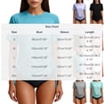 thumbnail image 3 of Neewe Women's Rash Guard UPF 50+ Ruched Swim Shirt Round Neck Short Sleeve Performance Top S-XXL, 3 of 8