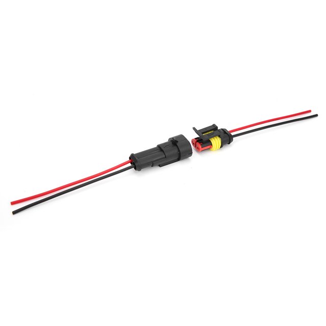Car Waterproof Connector, Reliable And Safe Long Service Life Quality Assurance Waterproof Car Wire Connector For Car Connector 2P