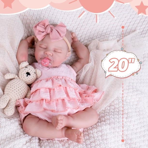 Babeside Poupées bébé Reborn pour enfants, 20 pouces, 50cm, détruire Babeside Poupées bébé Reborn pour enfants, 20 pouces, 50cm, détruire