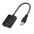 thumbnail image 1 of Convertisseur USB 3.0 vers HDMI Sortie Haute Définition pour Portable et Projecteur Prise en Charge Multi-Écrans Portable et Compatible, 1 of 6