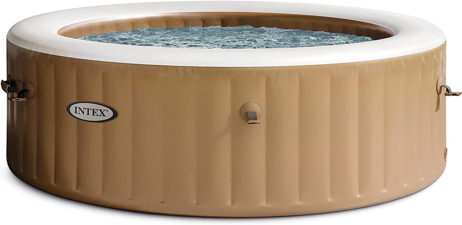 Ensemble de spa à bulles rond Sahara Tan Intex pour 6 personnes