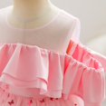 thumbnail image 3 of Robe Papillon Rose Épaules Dénudées pour Fille Robe de Princesse à Sequins pour Fête, 3 of 7