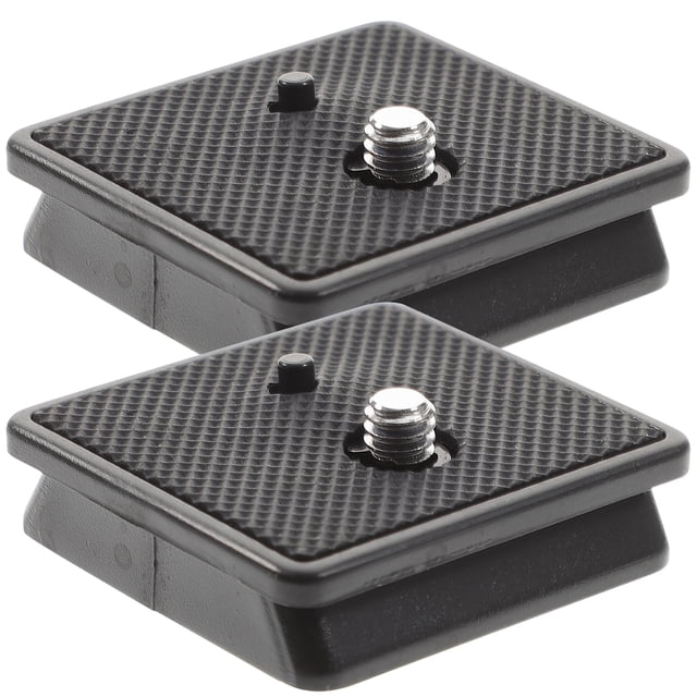 Miangastore 2pcs Tripod Mount Tripod Quick Release Plate 1/4 Inch Screw Tripod Camera Mount