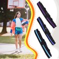 thumbnail image 3 of relayinert Polyurethane Stylish And Compact Waist Bag For Running Adjustable Fanny Pack For Sports Convenient azure green 1Set, 3 of 6