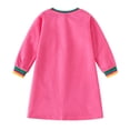 thumbnail image 4 of Robe pour Fille Vêtements pour Enfants Robe de Princesse à Manches Longues Robe en Forme de Cœur, 4 of 7