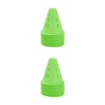 thumbnail image 2 of Transemion 10pcs/set Sturdy And Portable Hollow Windproof Roller Skating Pile For Versatile green 2Set, 2 of 6