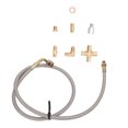 thumbnail image 1 of Oil Feed Line Kit, Reliable High Strength Oil Drain Line Seamless Transfer  for T3 T4 T04E T60 T61 T61 T70, 1 of 8