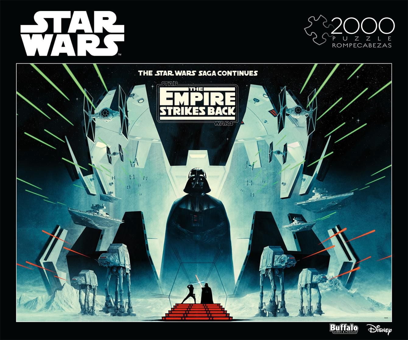 Buffalo Games - Le puzzle Star Wars - The Saga Continues - en 2000 pièces