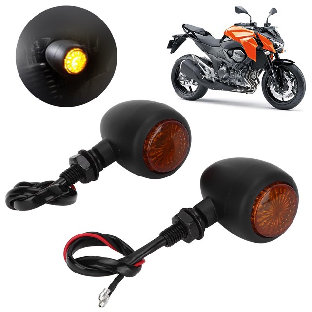 Feu de Direction Moto Led Paire de Clignotants Vintage