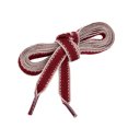 thumbnail image 3 of INSPIRE CHIC Lacets Plats Unisexes en Toile à Rayures à Blocs de Couleur pour Espadrille Rouge Blanc 80cm/31.50 Pieds, 3 of 6