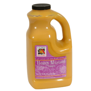 E.D. Smith Honey Mustard Sauce, Professional Tangy & Sweet Glaze, 3.7 L (1 Gallon) Bulk Foodservice Jug