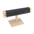 thumbnail image 4 of LYUMO Bracelet Holder,T Bar Bracelet Holder Earrings Bangle Pendants Watch Key Jewelry Display Stand For Home Organization Retail Shop,Wooden Jewelry Storage Rack, 4 of 8