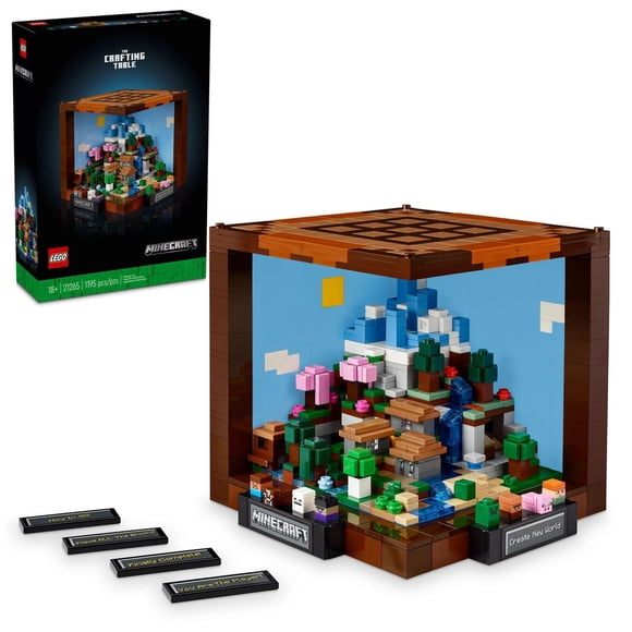 LEGO Minecraft L’établi 21265 Ensemble de construction (1195 pièces)