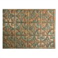 thumbnail image 3 of Fasade Traditional Style 1 Decorative Vinyl Backsplash Kit 15 sq ft Copper Fantasy, 3 of 6