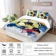 thumbnail image 3 of Soccer Duvet Cover Set 3D Printed Quilt Cover Set with 2 Pillowcases, 3 of 6