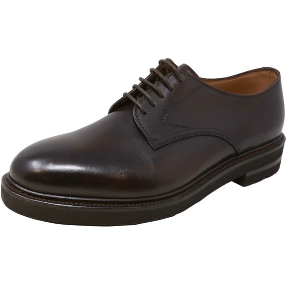 Henderson Baracco Men's 58203.7 Espresso Ankle-High Leather Oxford - 10 M