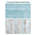 thumbnail image 1 of keepw Double Face Papier de Fond de Grain de Bois Papier Photo Imperméable Plaque de Fond No.01, 1 of 6
