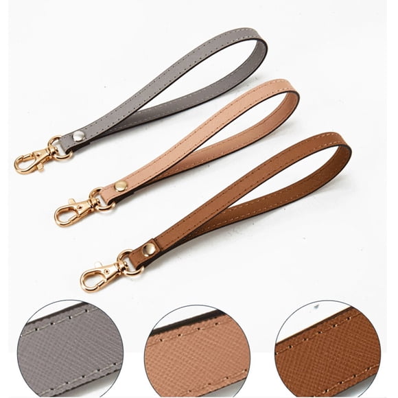 CUITING Wrist Straps Timeless Wristlet Phone Lanyards Clutch Wristlet Black Wristlet Keychain Leather Wrist Strap
