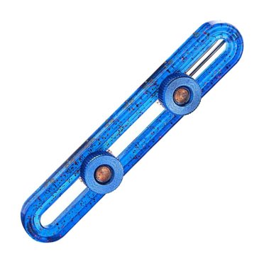 Youkk Fishing Hook Tier Double-Head Solid Sturdy Knotting Tool Tying Tools Blue
