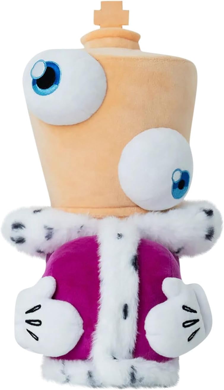 Magic circus plush toy magic teddy bear number Ganger plush toy, cute plush doll (Kinger)