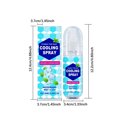thumbnail image 3 of CJiaWei Cool Spray Summer Portable Outdoor Body Spray Cool Soothing Non Sticky 50ml, 3 of 5