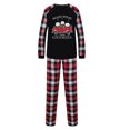 thumbnail image 2 of Styesk Pyjamas de Noël Assortis pour la Famille Ensembles Assortis des Fêtes Pyjamas de Noël Assortis pour la Famille Mignons Pyjama Graphique de Noël Ensemble de Pyjamas pour Couples, 2 of 4