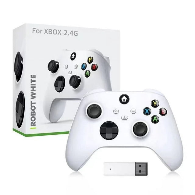 SUTENGDA Wireless Game Controller for Xbox One Series X/S Console Joysticks with 2.4G Adapter Receiver for Windows PC Gamepad Camouflage Red