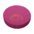 thumbnail image 1 of GROWTH TANK Coussin Rond de Méditation Traditionnel pour Femmes Hommes Coussin de Sol pour la Maison Rose Rouge 10 cm, 1 of 9