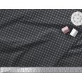 thumbnail image 3 of Soimoi Black Modal Satin Fabric Snow Flakes Floral Print Fabric by the Yard 42 Inch Wide, 3 of 3
