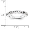 thumbnail image 2 of 14K White Gold Band Size 6, 2 of 2